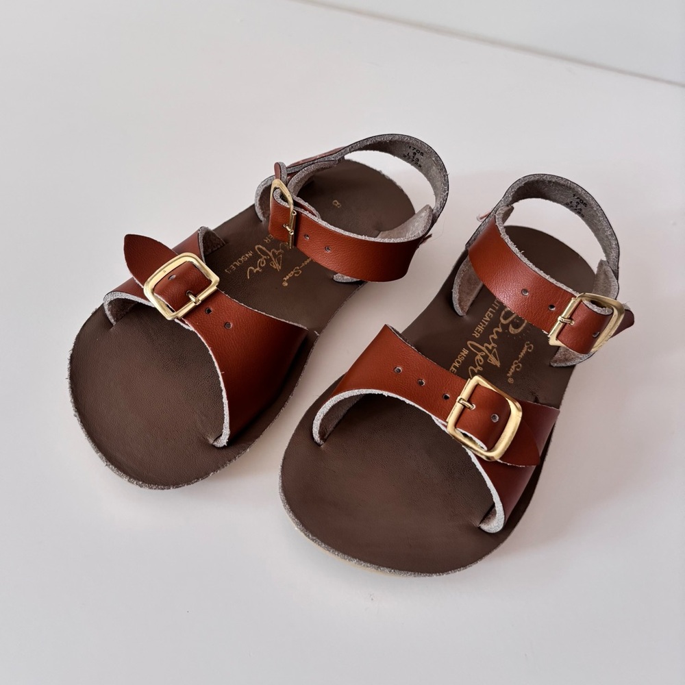 Salt-Water Sun-San Surfer Sandals Size 8T